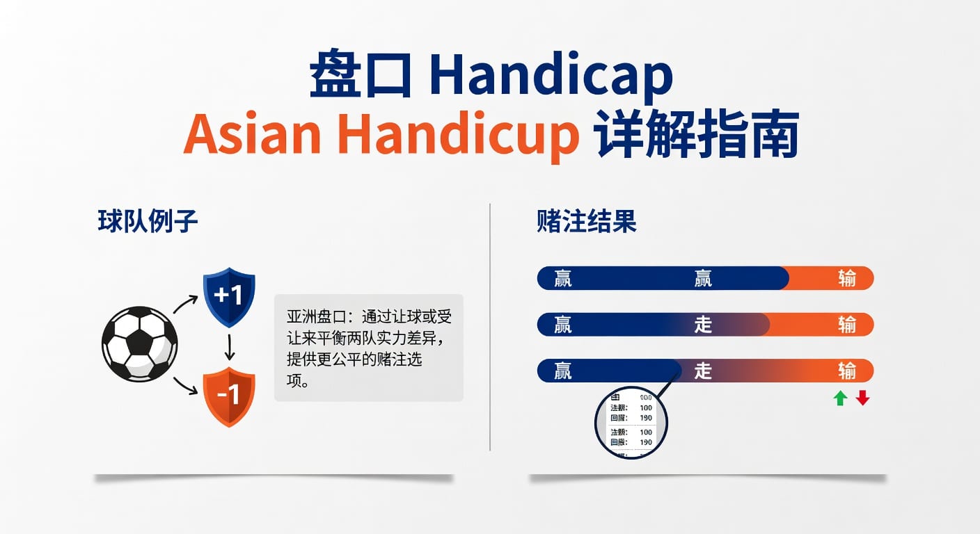 盘口 handicap asian handicap：亚洲让球盘读法与实战要点