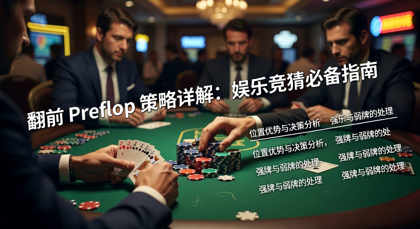 翻前 preflop 实战思路与起手牌决策