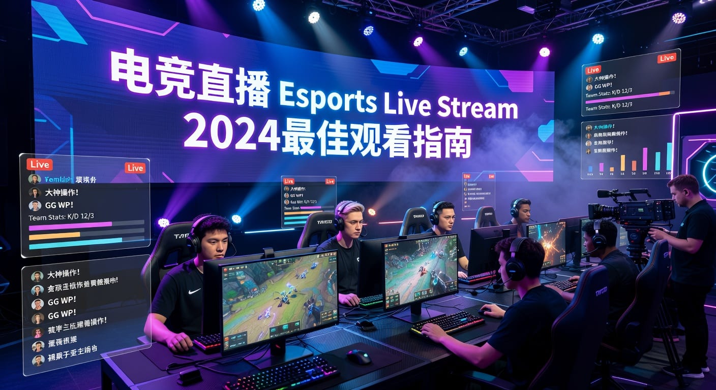 电竞直播 Esports Live Stream 2026年观赛与内容策略