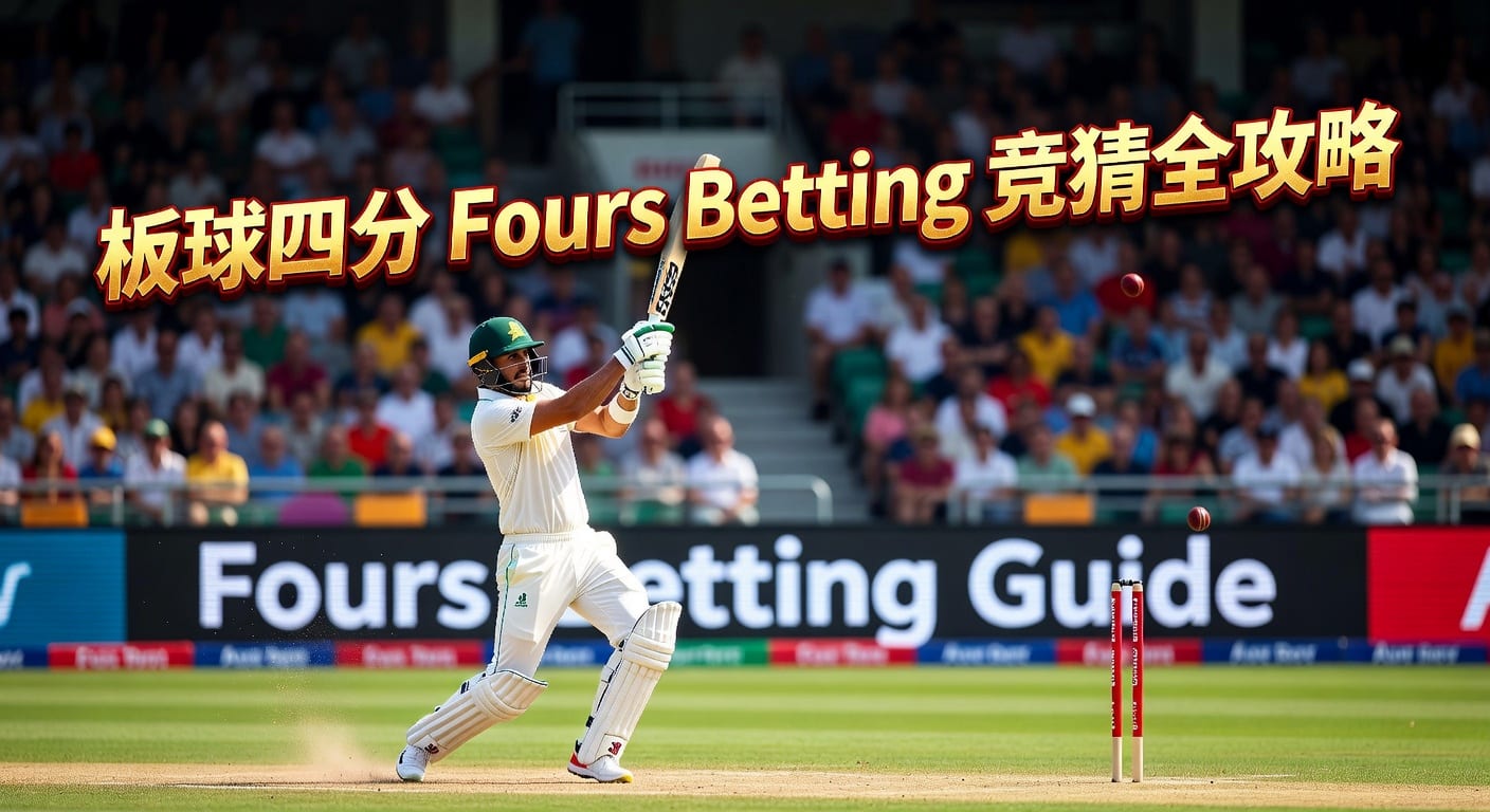 板球四分 Fours Betting 实战指南：规则、盘口与判断
