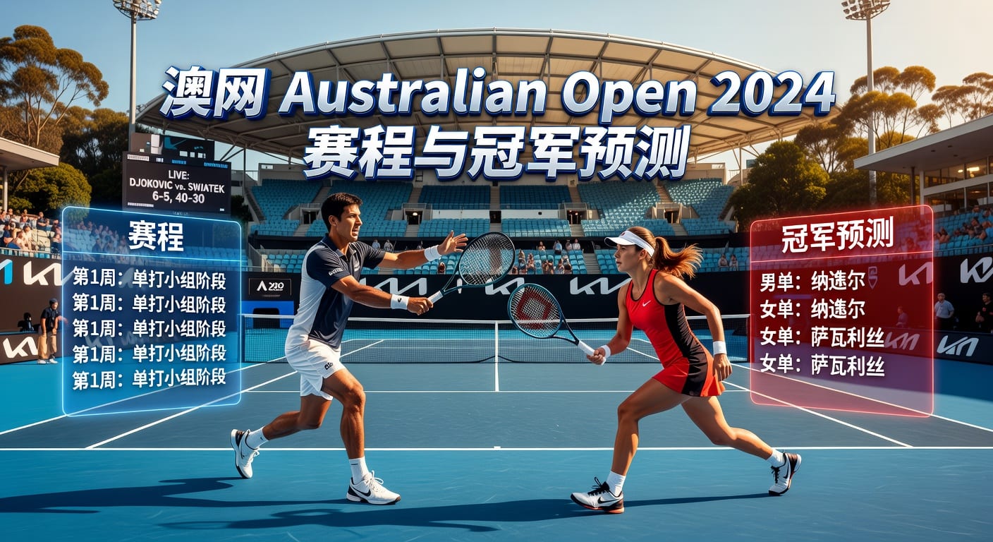 澳网 Australian Open 赛程看点与赔率分析